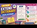 Python-Extend Dictionary Update Python Dictionary Python Dictionary Beginner Tutorials