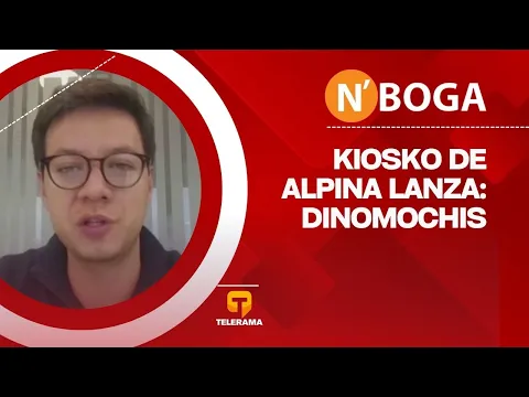Kiosko de Alpina lanza: Dinomochis