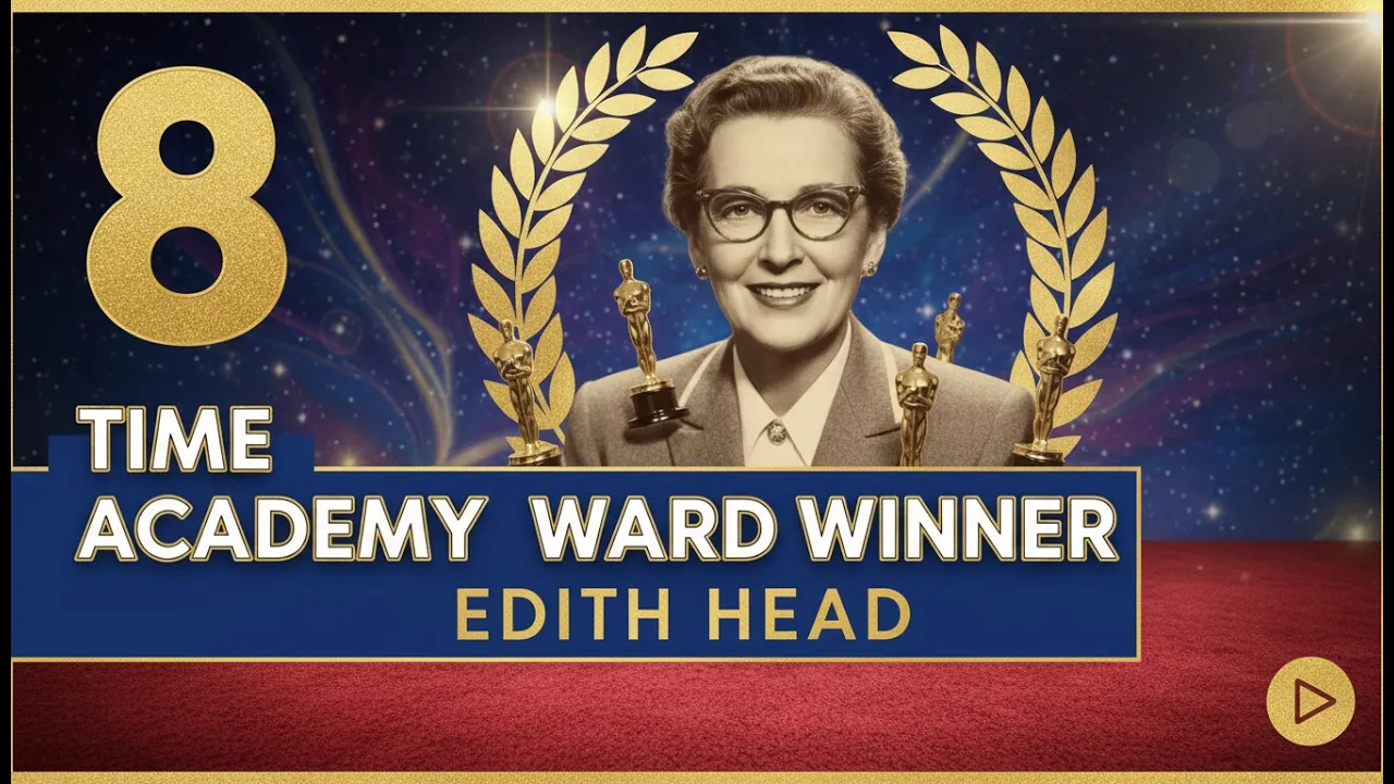 Edith Head 8 time academy award winner #edithhead #movie #film #hollywood #disney #broadway