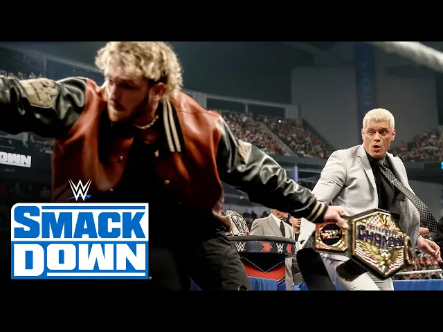 Download MP3 FULL SEGMENT: Cody Rhodes and Logan Paul’s tense contract signing: SmackDown, May 17, 2024