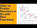 Value vs Pointer Receivers in Go with Real Examples