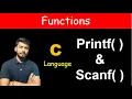 Printf Scanf function in C Language in Hindi