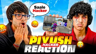 sourav joshi reacts to piyush joshi hack crying on live piyushjoshigaming