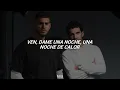 Alleh & Yorghaki - una noche (Letra)