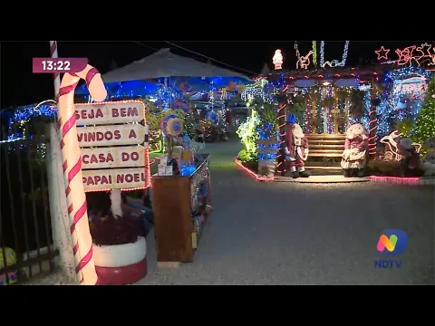 Casa do Natal do Brilhante encanta visitantes em Itajaí