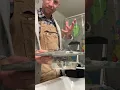 Nutone Broan bathroom exhaust fan upgrade kit and light install