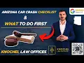 Arizona Car Crash Checklist What To Do First Kingman AZ