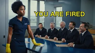 They Laughed at Black Cleaning Lady… Until She FIRED the CEO