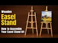How to assemble your 6ft easel stand