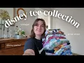 DISNEY T-SHIRT COLLECTION vintage disney small shops disney parks merch