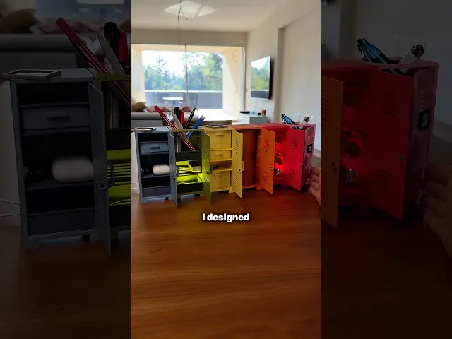 FLEX LOCKER | MODULAR DESK FURNITURE video thumbnail