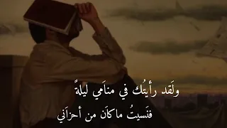 ولقد رأيتك في منامي ليلة قصيدة بالفصحى 