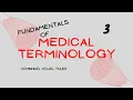 Medical Terminology Combining Vowel Rules