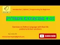 Python Exercise 07 Convert PDF File to Docx