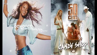 Download Beyoncé - Baby Boy \\\\ 50 Cent - Candy Shop ~ Mashup/Remix MP3