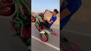 احمد ميدو تعليم الرفع  بالموتسيكلات دندنها