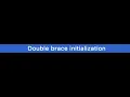 Code Analysis series in IntelliJ Double Brace Initialization how to detect and fix