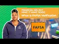 Financial Aid But Make It Make Sense What Is FAFSA Verification