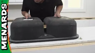 Install an Undermount Sink on Quartz Countertop Menards