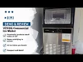 Demo and Review - VEVOR Commercial Ice Maker