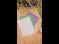 Mardi Gras Craft with Crayola