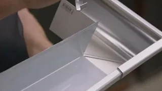 Peak Gutters How to Install Inside and Outside Miters