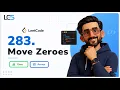 DSA Leetcode 283 Move Zeroes