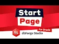 Start Page in dbForge Studio for Oracle