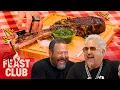 Guy Fieri Serves Tomahawk Steak to Bert Kreischer on Guy s Feast Club