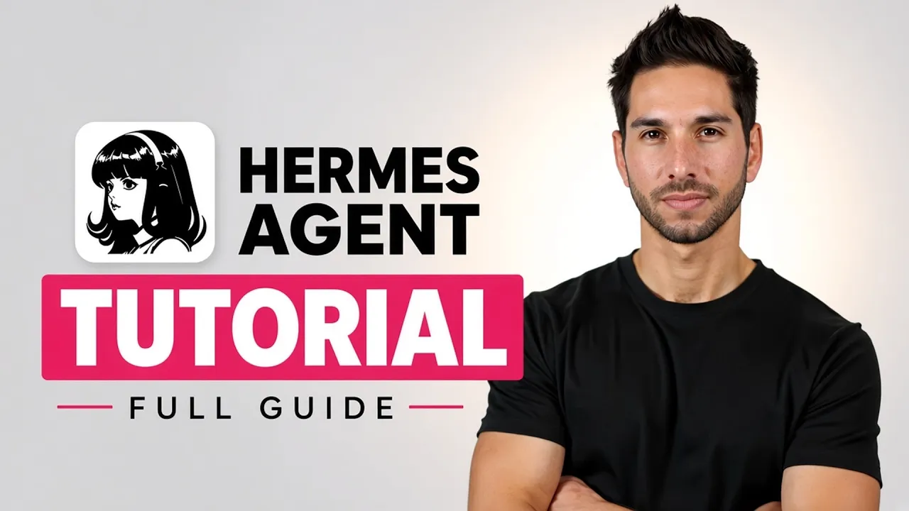 Full AI Employee Setup with Agent Skills (Hermes Agent Tutorial): video thumbnail