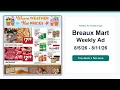 Breaux Mart Weekly Ad 26 - 26 Top Deals
