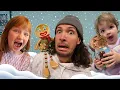 Download Lagu Adley \u0026 Niko WiNTER NEiGHBORHOOD! Baby gingerbread is Alive, neighbor won't wakeup play pretend town