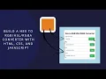 Build a Hex to RGB HSL RGBA Converter with HTML CSS and JavaScript