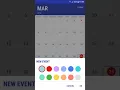 CalendarView Widget