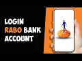 How to Login to Rabo Bank Account Rabo BAnk Login Tutorial 2024