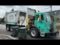 Murreys Disposal WC Curbtender Side Loader Garbage Truck