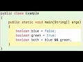 Java Booleans 2 And statement result is false