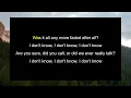 Novo Amor - State lines | Karaoke