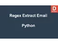 Selenium Python Regex Extract Email