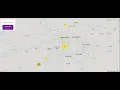 example of heatmap using Mapbox GL JS