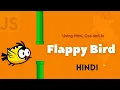 Flappy bird game using javascript javascript project