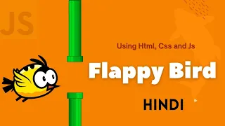 Flappy bird game using javascript javascript project