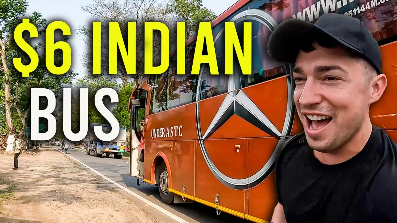$6 Locals Bus to Kaziranga Assam 🇮🇳