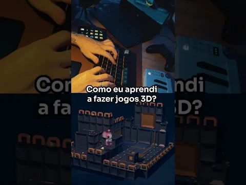 COMO EU APRENDI A FAZER JOGOS 3D? #gamedev #godot