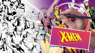 Como Desenhar os X-Men | Foto de Classe com Will Sliney, Artista da Marvel | Marvel Ilustrada