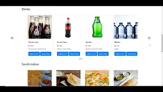 Restaurant Management System website in Django Online Food Delivery website in python Django