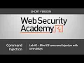 Command Injection - Lab Blind OS command injection with time delays Short Version