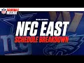 2025 NFL schedule predictions for EVERY TEAM in the NFC East