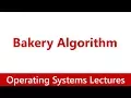 Operating System Bakery Algorithm
