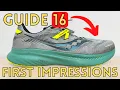 Saucony Guide 16 Review - First Impressions